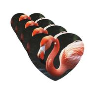 Flamingo Car Air Freshener Cards for Women Men 4 Pack Cute Car Accessories Long Lasting Scent Car Diffuser Hanging Auto Aromatherapy Tablets Car Fresheners Gifts