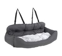 Flamingo Car Seat Orlando Gray - Dog Seat 100X57X30Cm, Safe & Comfortable