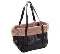 Flamingo Carry Bag Armando Black For Dogs Up To 6 Lbs, 36x22x29 Cm