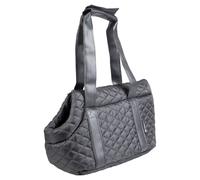 Flamingo Carry Bag Bailey Black For Dogs Up To 4Kg, 38X20X18Cm, With Strap