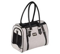 Flamingo Carry Bag Cilou Tatjana Light Gray For Cats Up To 4 Kg 37X24X31 Cm