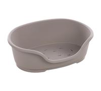 Flamingo Cat Basket Tuck Oval Grey Plastic - Non-Slip, Recyclable