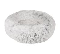 Flamingo Cat Bed/Basket Alba Round White/Grey, NEW