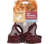 Flamingo Cat Harness Step&Go Berta Aubergine S 24-29cm 31-35cm
