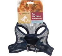 Flamingo Cat Harness Step&Go Berta Dark blue L 30-34cm 48-52cm
