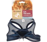Flamingo Cat Harness Step&Go Berta Dark blue M 29-33cm 42-46cm