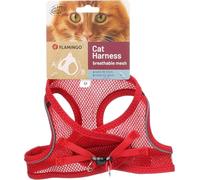 Flamingo Cat Harness Step&Go Berta Red M 29-33cm 42-46cm