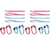 Flamingo Cat Harness with leash Kitten Amsi Multiple colours 15-25cm 20-35cm 100cm 10mm (Pack of 2)