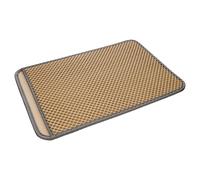 Flamingo Cat Litter Mat Rectangular Beige - Cleanliness For Cat Neck