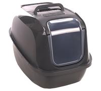 Flamingo Cat Toilet Argos Gray Closed For Large Cats 48.5 X 66 Cm