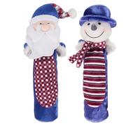 Flamingo Christmas Toy Plush Bottle 35 Cm For Dogs, Squeaky Sound