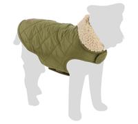 Flamingo Coat Bonnie Green For Dogs - Weatherproof & Stylish Dog Clothing