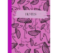 Flamingo Collection Composition Notebook - 100 pages - Lined Paper - Back to School Stationary