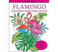 Flamingo Coloring Book for Adults