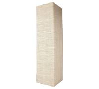 Flamingo Corner Scratching Board Sisal Beige 56X100Cm For Cats With Catnip