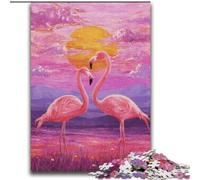 Flamingo Couple Puzzles for Adults 2000 Pieces, Family Game Stress Reliever Difficult Challenge Gifts for Friends And Family (70x100cm)
