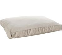 Flamingo Cushion Argon Rectangle Beige with edge 100x70x12cm