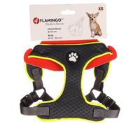 Flamingo Dish Step & Go Tasha Gray For Dogs, Adjustable, Reflective