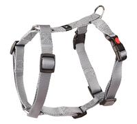 Flamingo Dish Ziggi Gray For Dogs Adjustable With Safety Lock And Ring