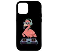 Flamingo Dj Headphones Spin Party Beats Case for iPhone 12/12 Pro
