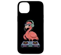 Flamingo Dj Headphones Spin Party Beats Case for iPhone 14 Plus