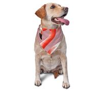 Flamingo Dog Bandana Pet Scarf Accessories for Small Medium Dogs Cats Photo Prop, Triangle Pet Bandanas Adjustable Puppy Bib Washable Dog Kerchief Puppy Neckerchief