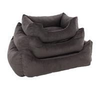 Flamingo Dog Bed Celeste Gray Rectangular Washable Non-Slip 30°C