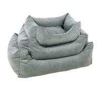 Flamingo Dog Bed Celeste Rectangular Mint Green With Removable Cover
