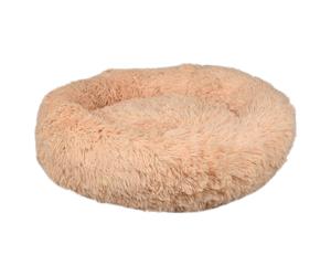 Flamingo Dog Bed Krems Round Cream, Soft & Washable - Ideal For Dogs