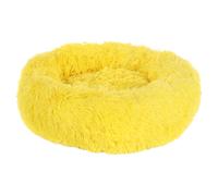 Flamingo Dog Bed Krems Round Yellow Washable 30°C Non-Slip Plush 300g/m²
