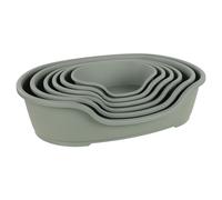 Flamingo Dog Bed Tuck Oval Green Recyclable Non-Slip For Dogs