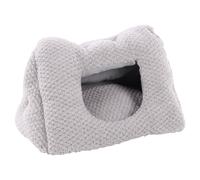 Flamingo Dog Cave Jacquard Gray 50X35X34Cm, Non-Slip, Washable, Plush