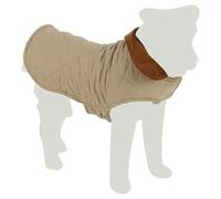 Flamingo Dog Coat Modest Beige Elegant Dog Coat for Walks