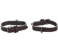 Flamingo Dog Collar Denver Brown L 42-52cm 25mm