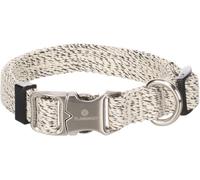 Flamingo Dog Collar Lago White & Black S 30-45cm 15mm