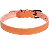 Flamingo Dog Collar Leano Cognac L 43-53cm 25mm