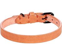 Flamingo Dog Collar Leano Cognac S 29-35cm 15mm