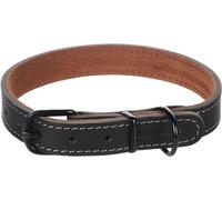 Flamingo Dog Collar Montana Black M 37-45cm 20mm