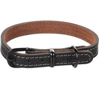 Flamingo Dog Collar Montana Black S 29,5-35,5cm 15mm
