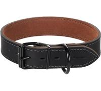 Flamingo Dog Collar Montana Black XL 49-59cm 40mm
