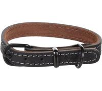 Flamingo Dog Collar Montana Black XS/S 24,5-30,5cm 15mm