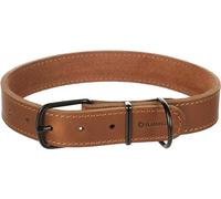 Flamingo Dog Collar Montana Cognac XL 47,5-58cm 28mm