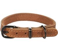 Flamingo Dog Collar Montana Cognac XS/S 24,5-30,5cm 15mm