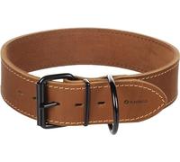 Flamingo Dog Collar Montana Cognac XXXL 58-68cm 50mm
