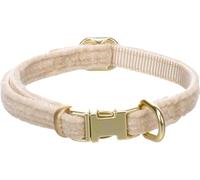 Flamingo Dog Collar Saba Beige XS 20-35cm 10mm