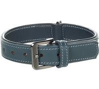 Flamingo Dog Collar with studs Denver Blue M 30-38cm 30mm