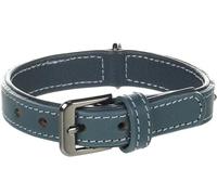 Flamingo Dog Collar with studs Denver Blue S 25-31cm 22mm