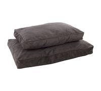 Flamingo Dog Cushion Celeste Gray Rectangular Washable Non-Slip For Dogs