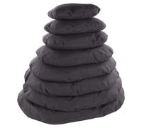 Flamingo Dog Cushion Panama Oval Dark Gray Washable For Dogs