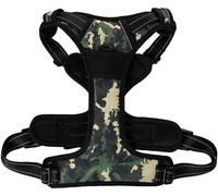 Flamingo Dog Harness Balou Jungle camouflage XL 46-76cm 80-105cm 25mm